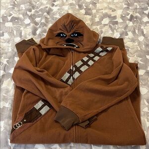 Gap Kids Star Wars Chewbacca Onesie PJs - size 10